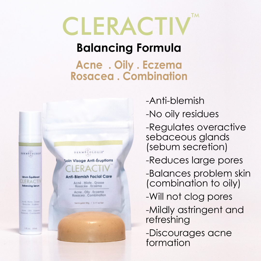 CLERACTIV™ Anti-Blemish Complete Compact Facial Care -  for Sensitive and Problem Skin Types